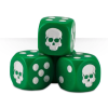 Games Workshop Dice Cube - Green
